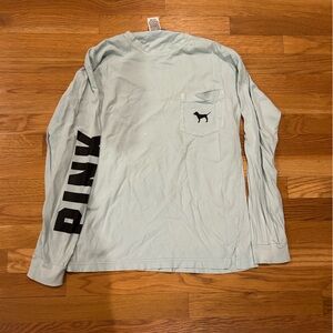 Victoria's Secret PINK Women’s Oversized  Long Sleeve Tee